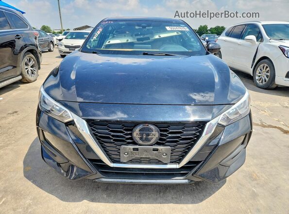3N1AB8CV6PY283494 2023 NISSAN SENTRA Black Front view