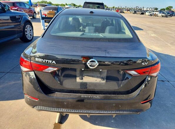 3N1AB8CV6PY286881 2023 NISSAN SENTRA Черный Вид сзади