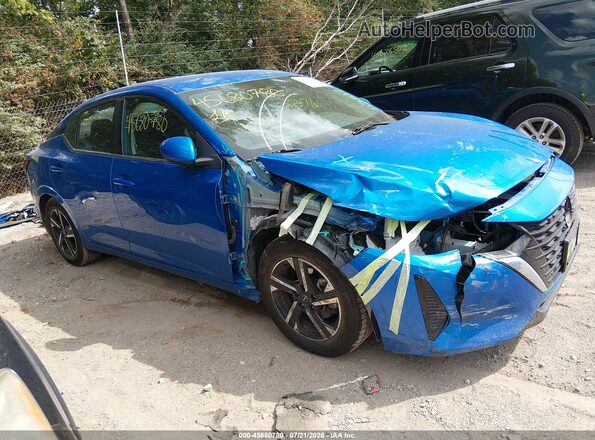 3N1AB8CV6RY202125 2024 NISSAN SENTRA Синий Панорамный вид салона 360°