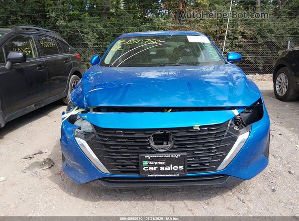 3N1AB8CV6RY202125 2024 NISSAN SENTRA Синий Вид задней части салона