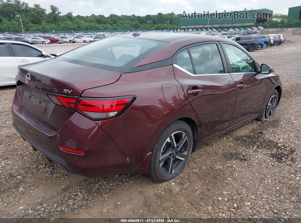 3N1AB8CV6RY204473 2024 NISSAN SENTRA Maroon Rear right