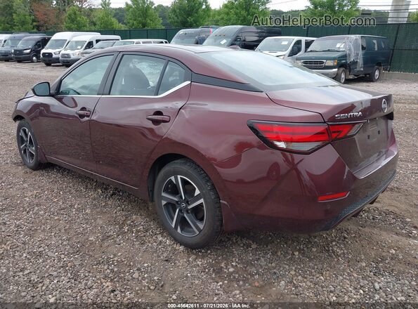 3N1AB8CV6RY204473 2024 NISSAN SENTRA Maroon Rear left