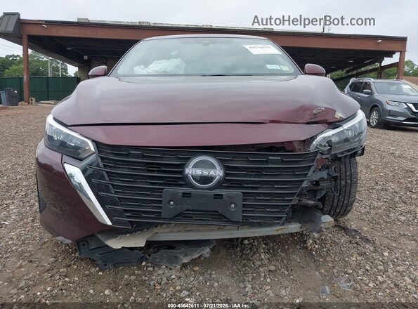 3N1AB8CV6RY204473 2024 NISSAN SENTRA Maroon Rear interior view