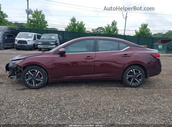 3N1AB8CV6RY204473 2024 NISSAN SENTRA Maroon 