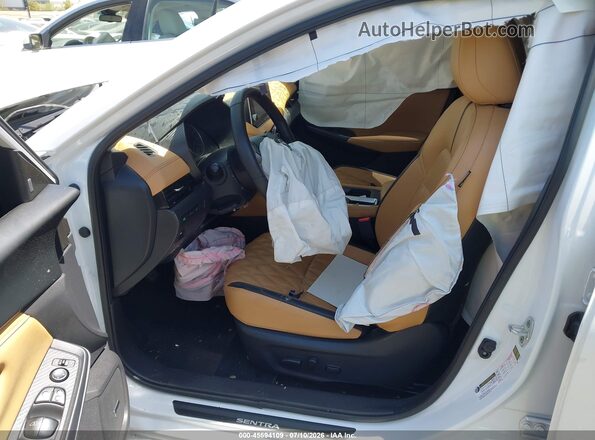 3N1AB8CV6RY210502 2024 NISSAN SENTRA White Вид салону спереду