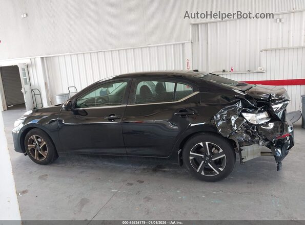 3N1AB8CV6RY252264 2024 NISSAN SENTRA Black Սալոնի 360 աստիճան տեսք