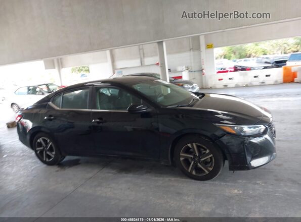 3N1AB8CV6RY252264 2024 NISSAN SENTRA Black Սալոնի հետևի տեսք