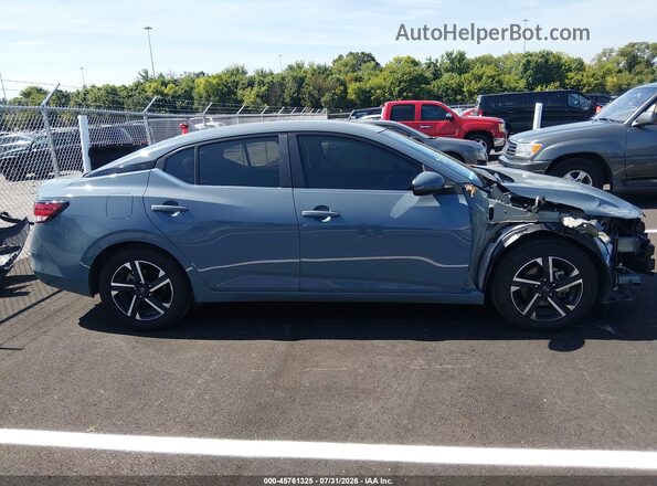 3N1AB8CV6RY302130 2024 NISSAN SENTRA Blue Widok wnętrza 360 stopni