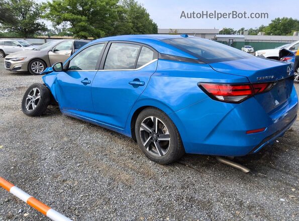 3N1AB8CV6RY330364 2024 NISSAN SENTRA Blue Հետևի ձախ