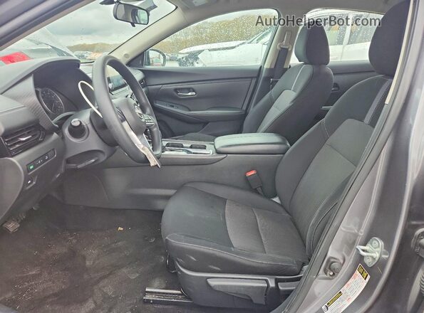 3N1AB8CV6RY333457 2024 NISSAN SENTRA Charcoal Вид салону спереду