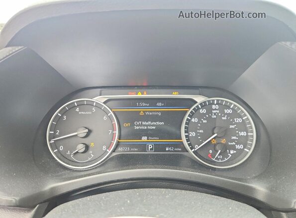 3N1AB8CV6RY333457 2024 NISSAN SENTRA Charcoal Вид щитка приладів