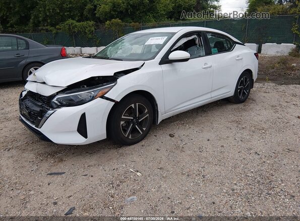 3N1AB8CV6RY345379 2024 NISSAN SENTRA White Przód lewy