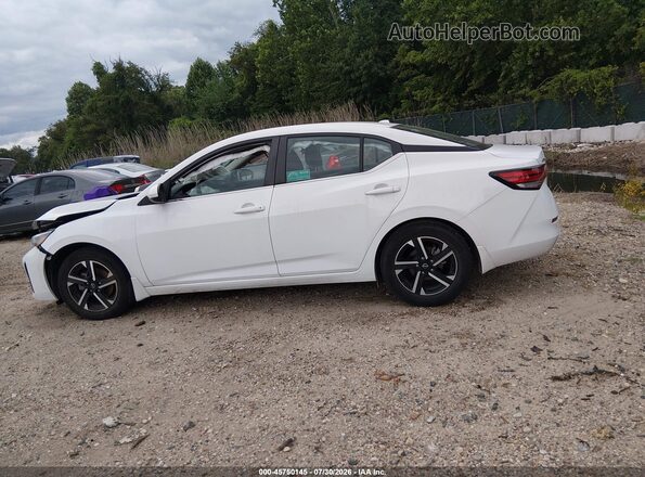 3N1AB8CV6RY345379 2024 NISSAN SENTRA White Widok wnętrza 360 stopni