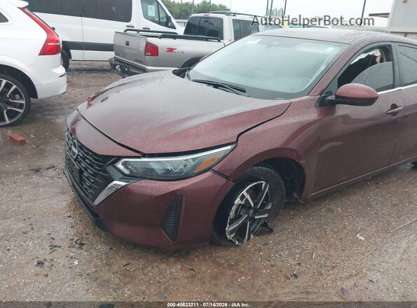 3N1AB8CV6RY352526 2024 NISSAN SENTRA Maroon Vista frontal