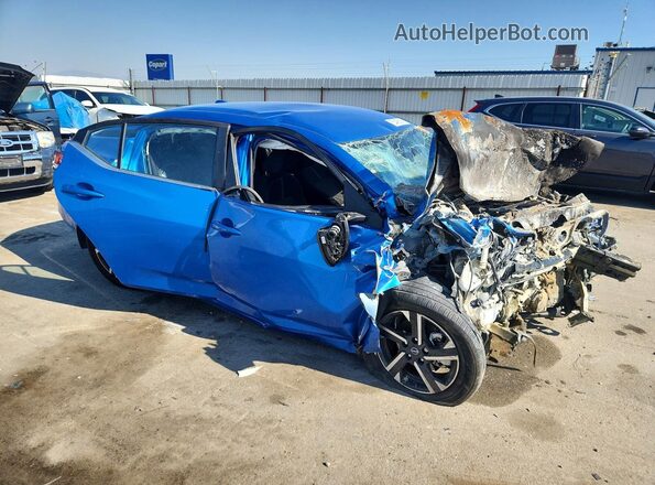 3N1AB8CV6RY360982 2024 NISSAN SENTRA Blue Передня права чверть