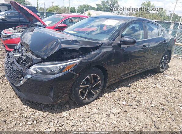 3N1AB8CV6RY361842 2024 NISSAN SENTRA Black Przód lewy