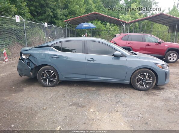 3N1AB8CV6RY372548 2024 NISSAN SENTRA Blue Vista interior trasera