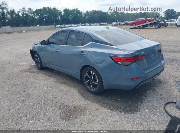 3N1AB8CV6RY376888 2024 NISSAN SENTRA Синий Задняя левая четверть
