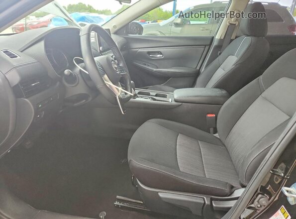3N1AB8CV6SY203233 2025 NISSAN SENTRA Black წინა სალონის ხედი
