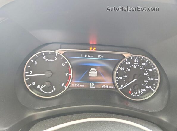 3N1AB8CV6SY203233 2025 NISSAN SENTRA Black ხელსაწყოთა პანელის ხედი