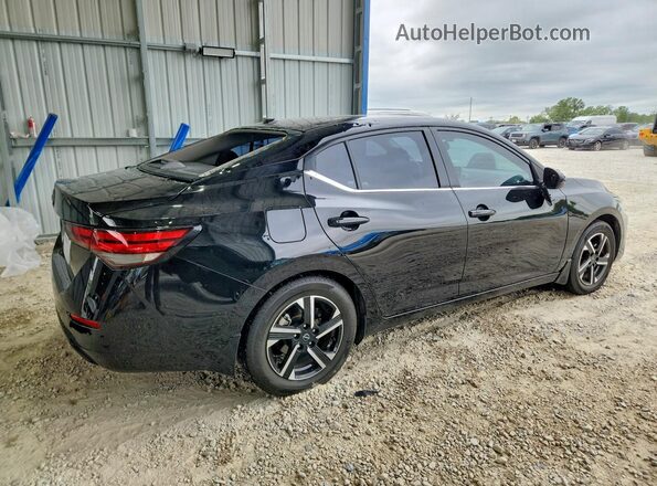 3N1AB8CV6SY203233 2025 NISSAN SENTRA Black უკანა მარჯვენა