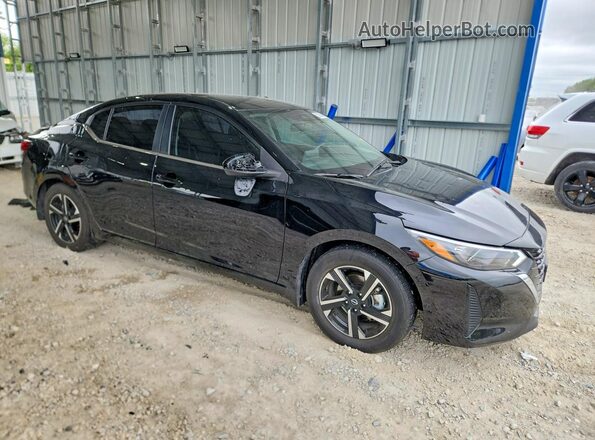 3N1AB8CV6SY203233 2025 NISSAN SENTRA Black წინა მარჯვენა