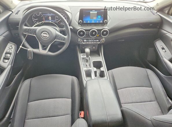 3N1AB8CV6SY203233 2025 NISSAN SENTRA Black წინა პანელის ხედი