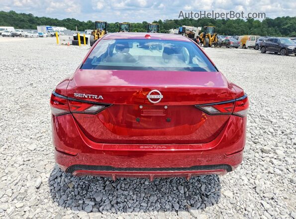 3N1AB8CV6SY211638 2025 NISSAN SENTRA Red Հետևի տեսք