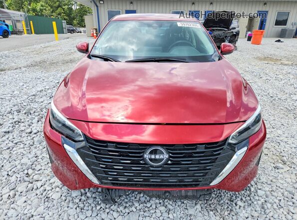 3N1AB8CV6SY211638 2025 NISSAN SENTRA Red Դիմացի տեսք