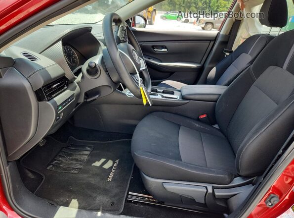 3N1AB8CV6SY211638 2025 NISSAN SENTRA Red Սալոնի դիմացի տեսք