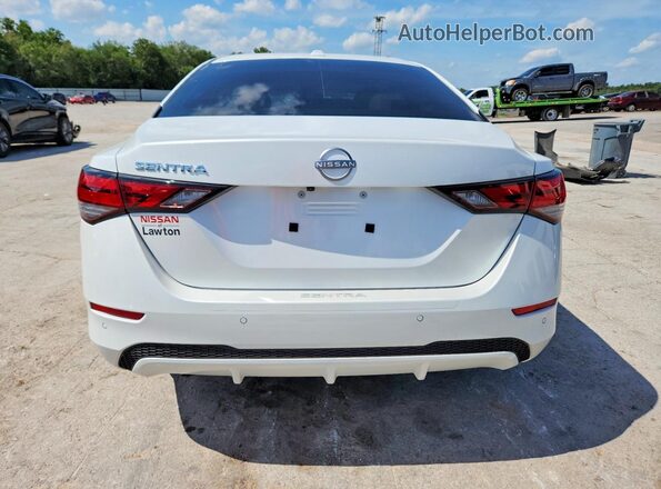 3N1AB8CV6SY223563 2025 NISSAN SENTRA White Հետևի տեսք