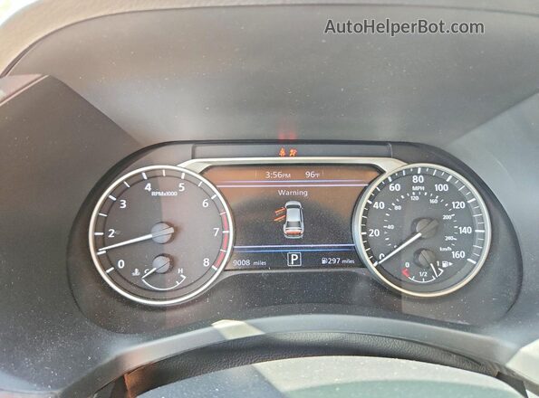 3N1AB8CV6SY223563 2025 NISSAN SENTRA White Սարքավորումների վահանակի տեսք