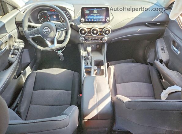 3N1AB8CV6SY231727 2025 NISSAN SENTRA Gray Dashboard view
