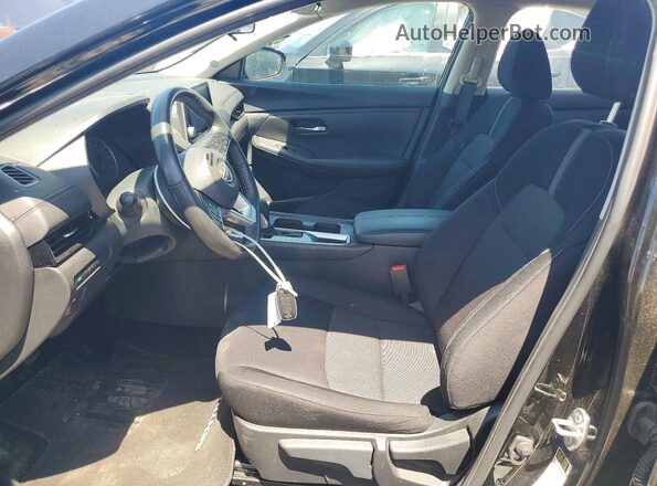3N1AB8CV6SY263772 2025 NISSAN SENTRA Black Вид салону спереду
