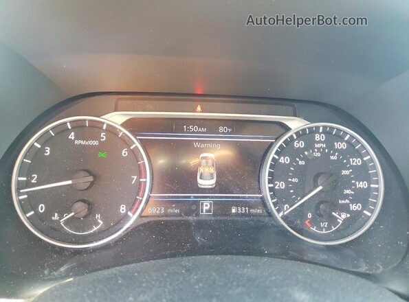 3N1AB8CV6SY263772 2025 NISSAN SENTRA Black Вид щитка приладів