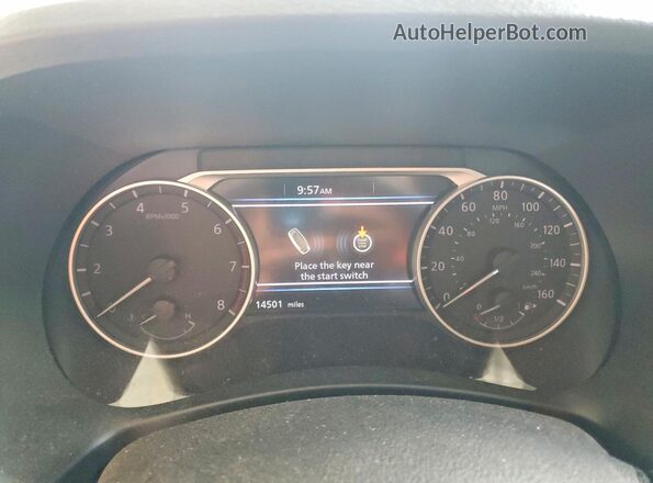 3N1AB8CV6SY265652 2025 NISSAN SENTRA Gray Вид щитка приладів
