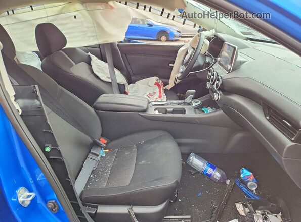 3N1AB8CV6SY274139 2025 NISSAN SENTRA Blue Front interior view