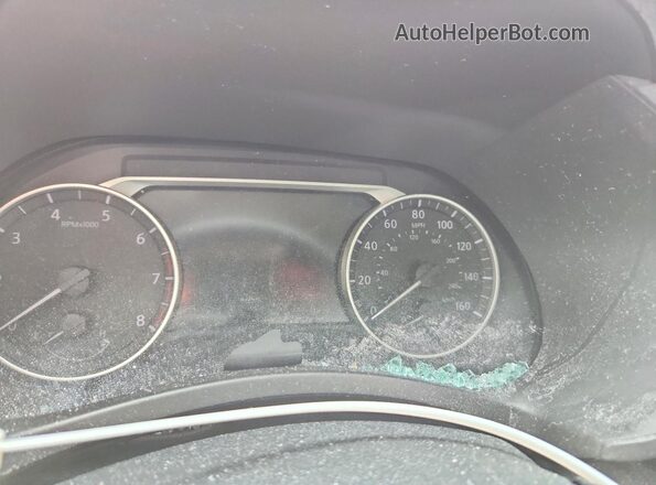 3N1AB8CV6SY274139 2025 NISSAN SENTRA Blue Instrument cluster view