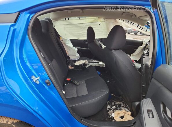 3N1AB8CV6SY274139 2025 NISSAN SENTRA Blue Rear seats view