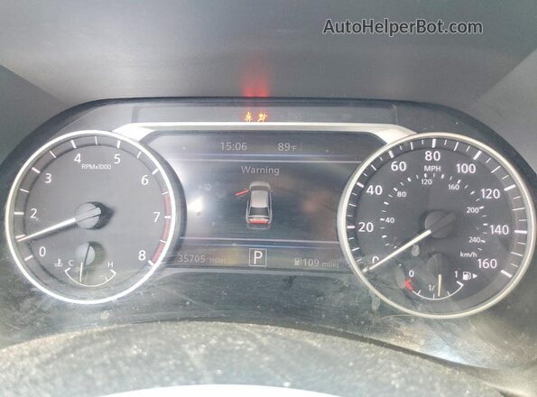 3N1AB8CV6SY285514 2025 NISSAN SENTRA Серый Вид щитка приборов