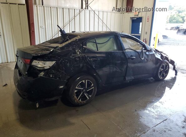 3N1AB8CV6SY294780 2025 NISSAN SENTRA Black უკანა მარჯვენა