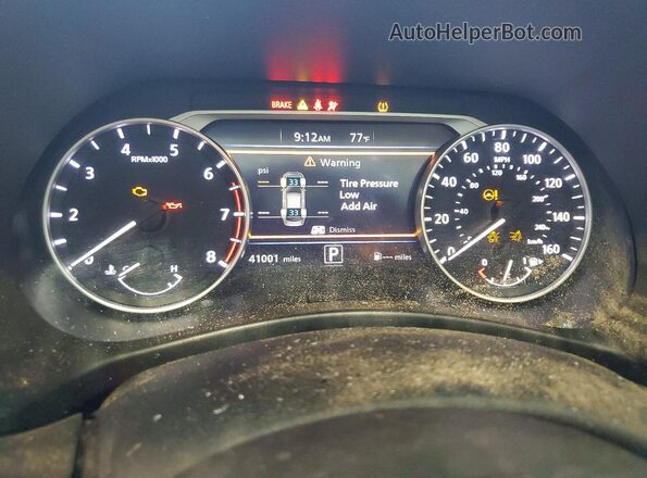 3N1AB8CV6SY294780 2025 NISSAN SENTRA Black ხელსაწყოთა პანელის ხედი