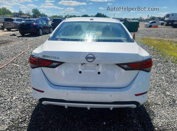 3N1AB8CV6SY333495 2025 NISSAN SENTRA Белый Вид сзади