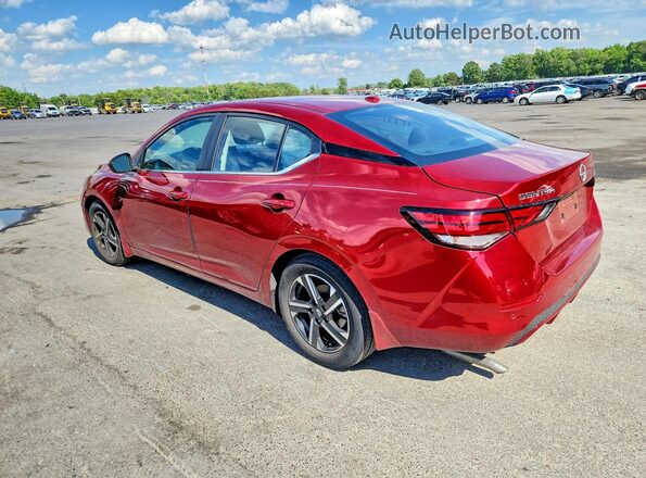 3N1AB8CV6SY363578 2025 NISSAN SENTRA Red Rear left