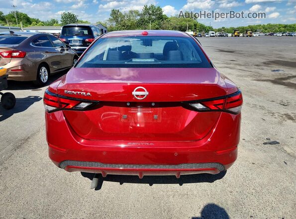 3N1AB8CV6SY363578 2025 NISSAN SENTRA Red Rear view