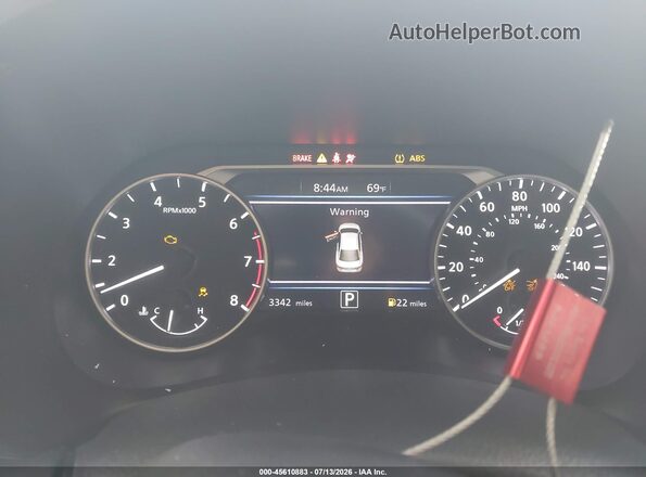 3N1AB8CV6SY366254 2025 NISSAN SENTRA White Widok tylnych siedzeń