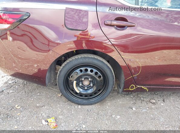 3N1AB8CV6SY393535 2025 NISSAN SENTRA Maroon წინა ხედი