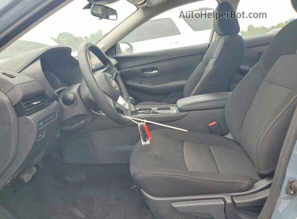 3N1AB8CV6SY394779 2025 NISSAN SENTRA Turquoise Вид салону спереду
