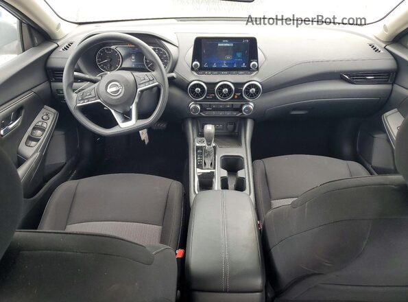 3N1AB8CV6SY394779 2025 NISSAN SENTRA Turquoise Вид панелі приладів