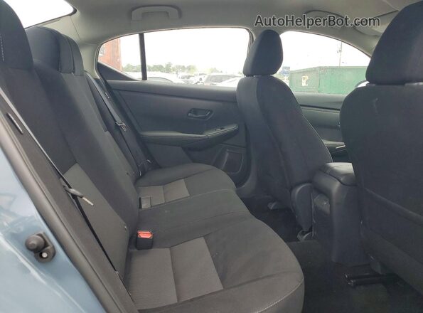 3N1AB8CV6SY394779 2025 NISSAN SENTRA Turquoise Вид задніх сидінь